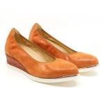 Pump Oranje nubuck 10.02.03 Softwaves